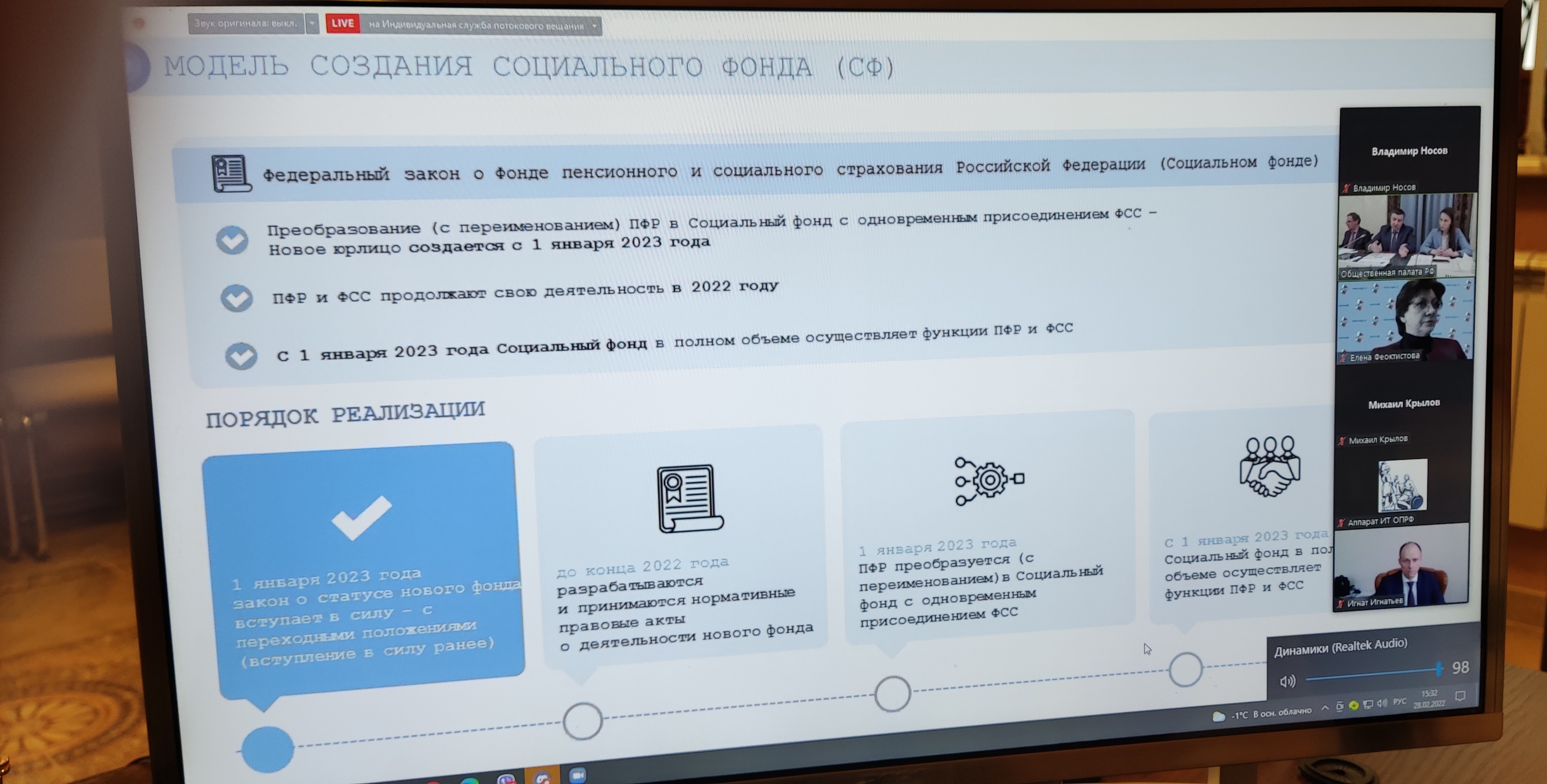 Нулевые чтения законопроектов в Общественной палате РФ