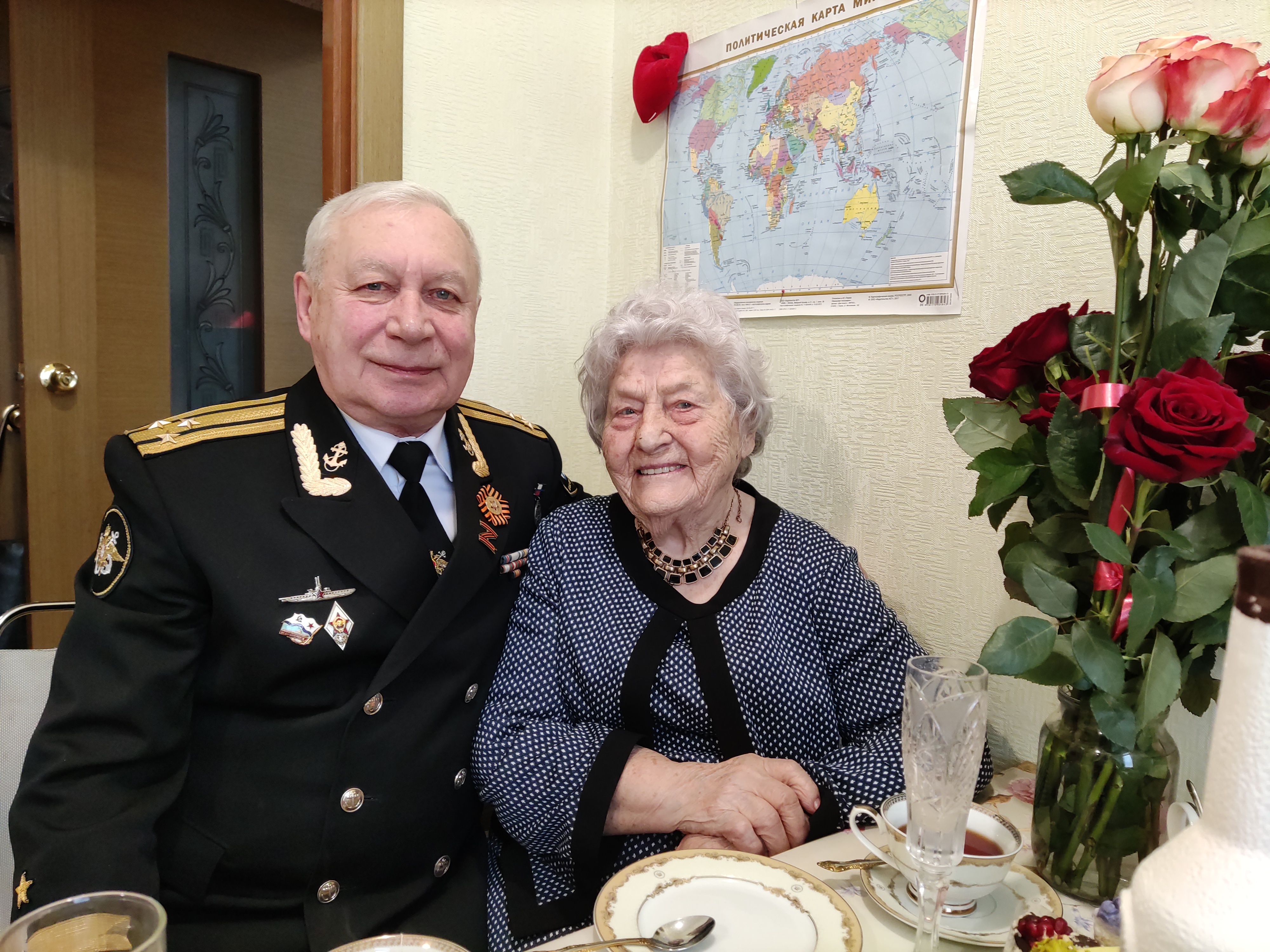 Ветеран Великой Отечественной войны Мария Денисовна Колтакова отметила свой 101 день рождения!