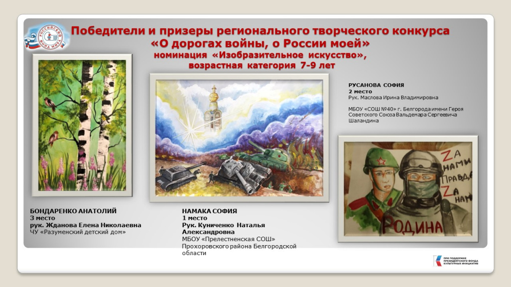 Выставка творческих работ в кинотеатре "Победа"